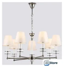 Подвесная люстра Ambrella light LH71003/7 BN/WH (никель/белый)