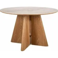 Кухонный стол Signal Alzano ceramic 120 (белый pandoro/дуб)