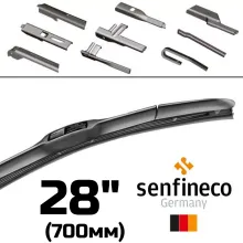 Щетка стеклоочистителя F16-HY 28", гибридная с мультикреплениями Hybrid Multi Wiper Blade 28" 700мм