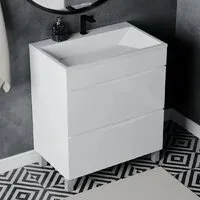 Мебель для ванных комнат Vela Тумба под умывальник Vela Бриз 60Н под Lotos TU60975