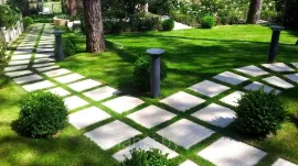 Плита плоская пошаговая 500х500х60мм