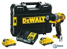 Дрель-шуруповерт DeWalt DCD701D2 (с 2-мя АКБ)