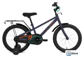 Детский велосипед Forward Meteor 14 2023 (темно-синий)