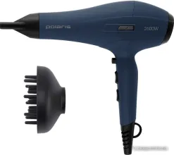 Фен Polaris PHD 2600AСi Salon Hair (синий)