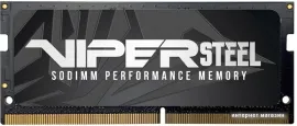 Оперативная память Patriot Viper Steel 8GB DDR4 SODIMM PC4-21300 PVS48G266C8S