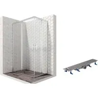 Душевой уголок Ambassador Set 14011101-ST7