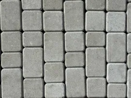 Тротуарная плитка Старый город, серая