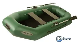 Моторно-гребная лодка Лоцман Стандарт 260 (зеленый)