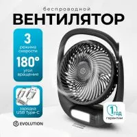 Вентилятор Evolution AirLeaf AL-101 (черный)