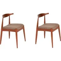 Стул TetChair Bull мягкое сиденье (2шт, коричневый)