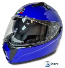 Мотошлем AIM JK320 320-009-M (M, темно-синий)