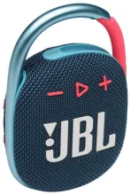 Беспроводная колонка JBL Clip 4 (темно-синий/розовый)
