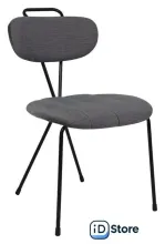 Стул AksHome Tori (серый велюр Voss 15/черный)