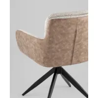 Стул Stool Group Waldo / OS-2319K UF995-02mFUL005 (светло-серый/экокожа, бежевый)