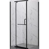 Душевой уголок Veconi 90x90x200 RV18B-90-01-C5 (стекло прозрачное/черный)