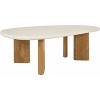 Журнальный столик Signal Alpen (экрю/дуб)