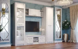 Гостиная Монако - Комплект 1 - Ясень белый (2,5м.)