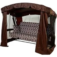 Садовые качели МебельСад Мадагаскар Премиум с360