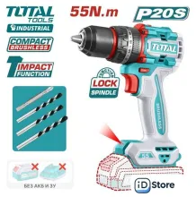 Ударная дрель-шуруповерт Total TIDLI205581 (без АКБ)