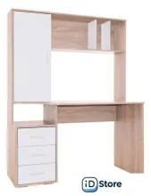 Стол Сокол КСТ-16 (дуб сонома/белый)