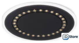 Светильник-тарелка Ambrella light Comfort FL51407 BK (черный)