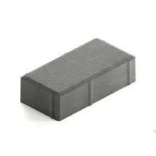 Плитка тротуарная брусчатка (кирпичик) 200-100-50 серая