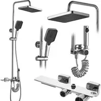 Душевая система Rea Helix chrome REA-P6620